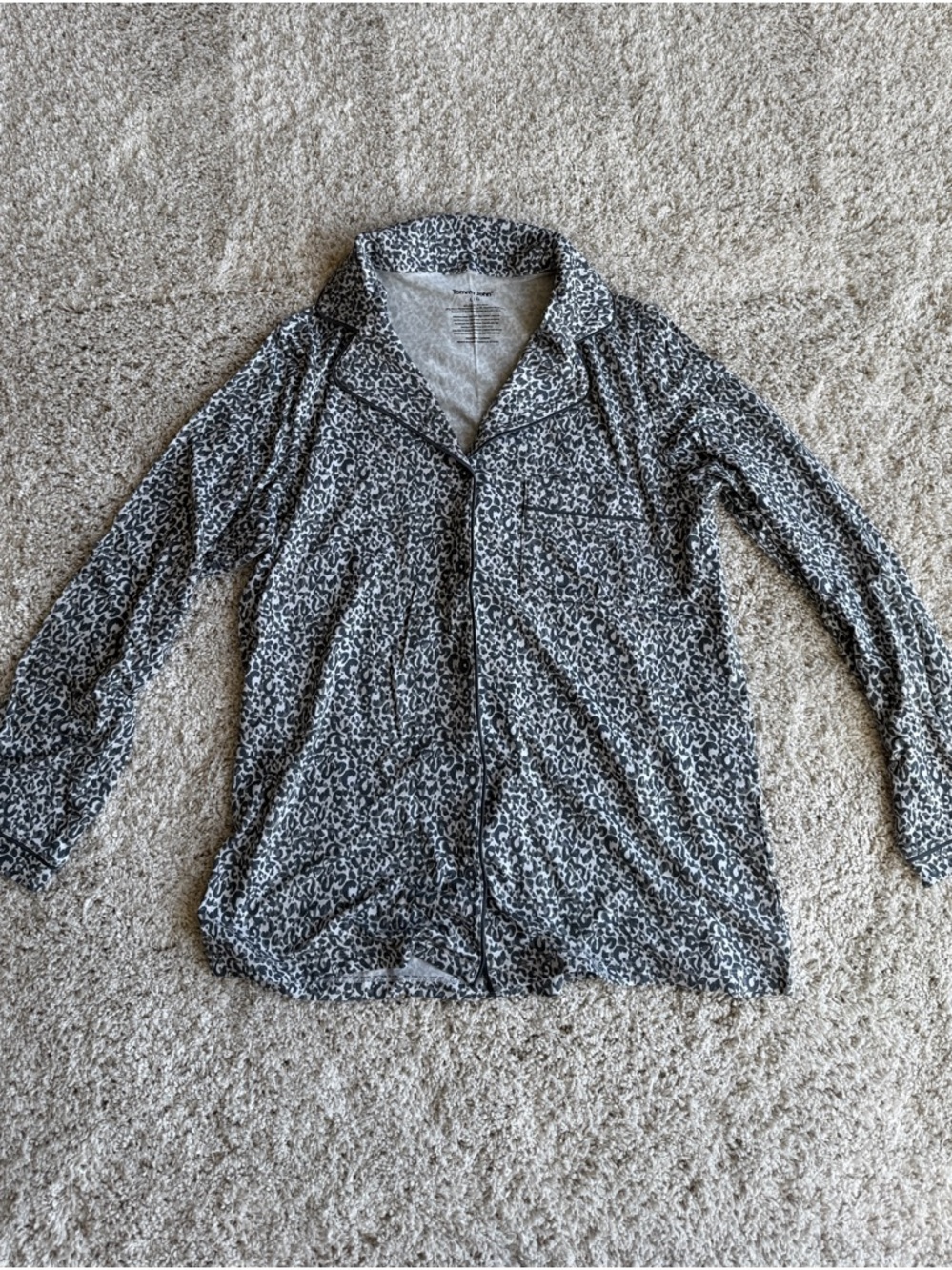 Tommy John Women's Downtime Long Sleeve Pajama Top & Pant Set Size L - Picture 5 of 11